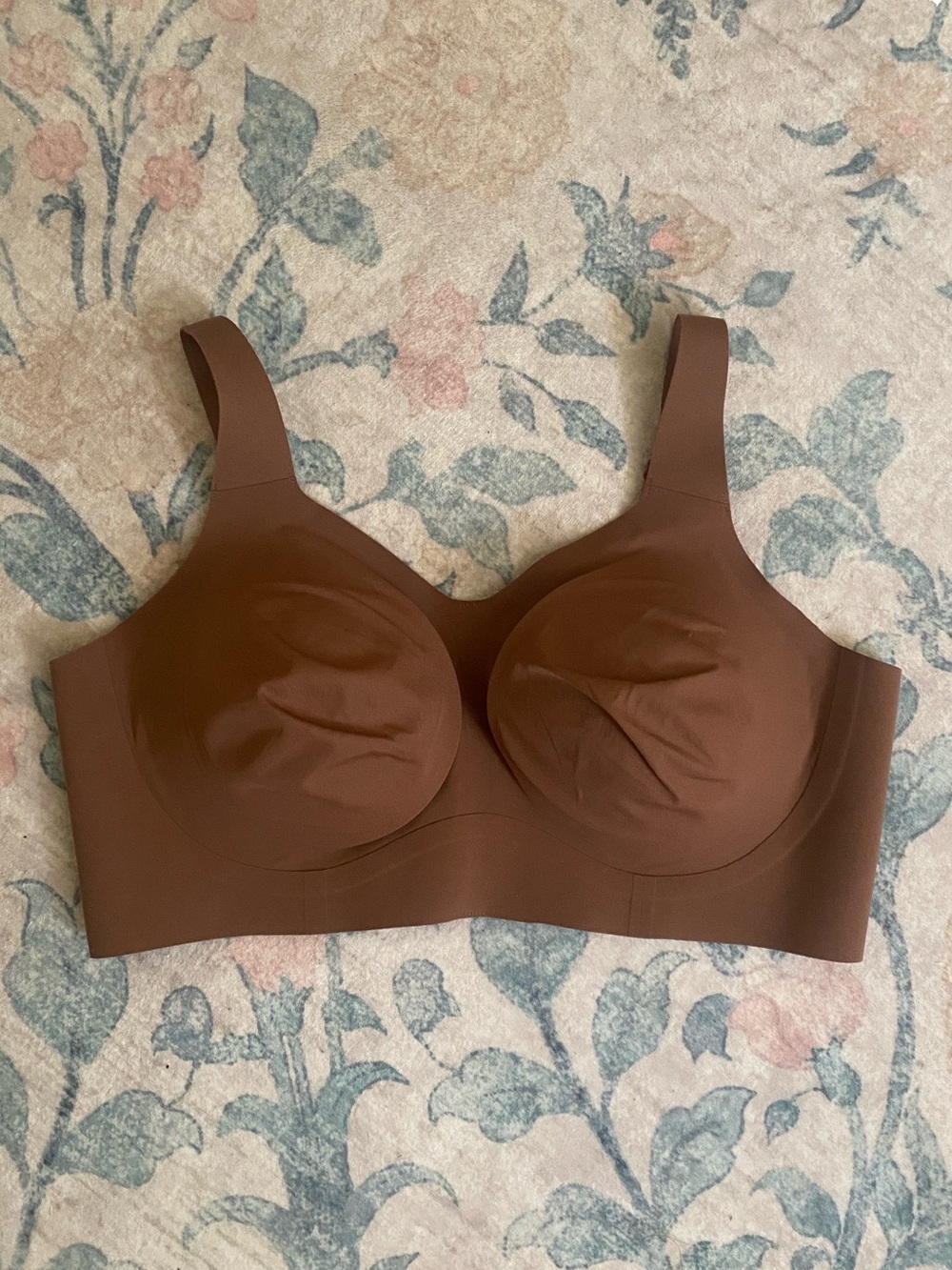NWOT Evelyn & Bobbie beyond bra brown large